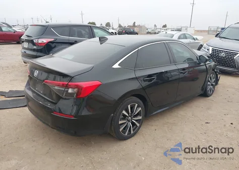 2023 Honda Civic Ex из США, поврежденный, VIN 2HGFE1F72PH316934